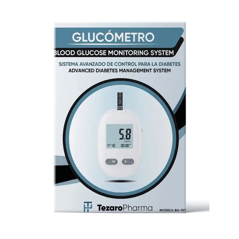 Glucometro Surgicalmed Tezaro Pharma (include 50 strisce reattive e 50 lancette), 1 pezzo