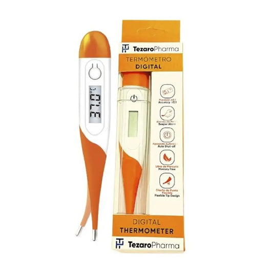 Termometro digitale a punta flessibile Tezaro Pharma, 1 pezzo