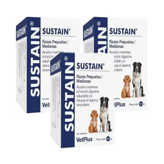 Sustain Small and Medium Breed, Confezione 3 x 30 bustine