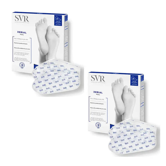 Svr Duplo Xerial Peel Masque Pieds Renovateur , X2 unità