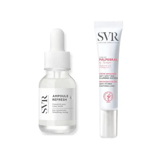 Svr Pack Refresh Ampoule Contorno Occhi 15 Ml + Topialyse Crema Palpebre 15 Ml