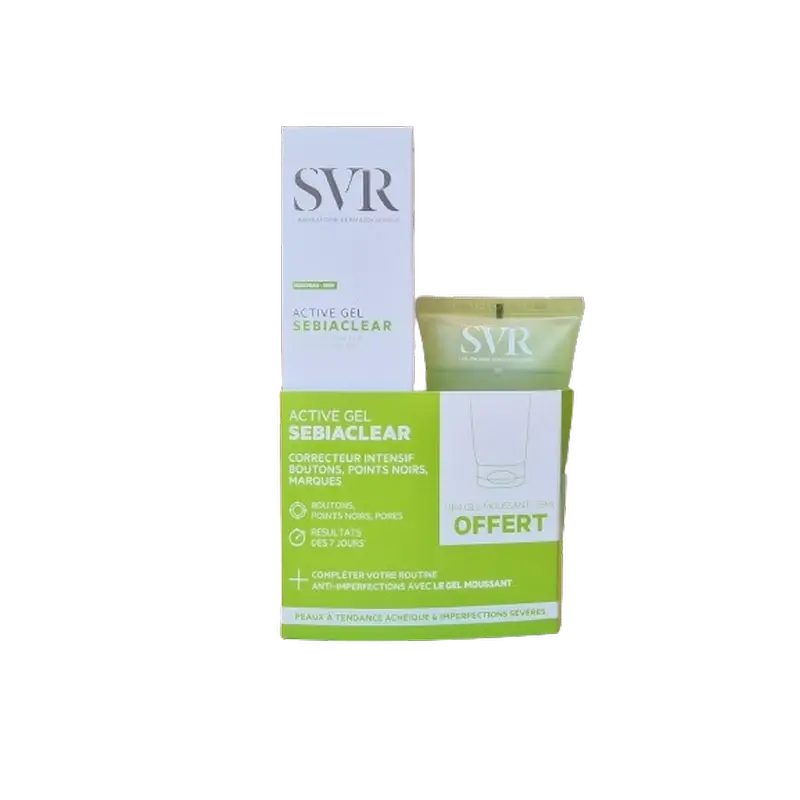 Confezione Sebiaclear Active Gel 40Ml + Mousse Gel 55Ml