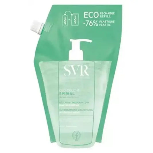 SVR Spirial Deo Douche Gel Ricarica, 400 ml