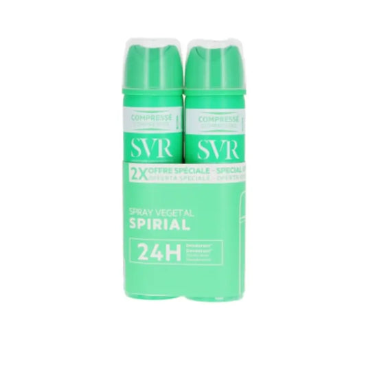 SVR Spirial Spirial Duplo Spray vegetale, 2 x 75 ml