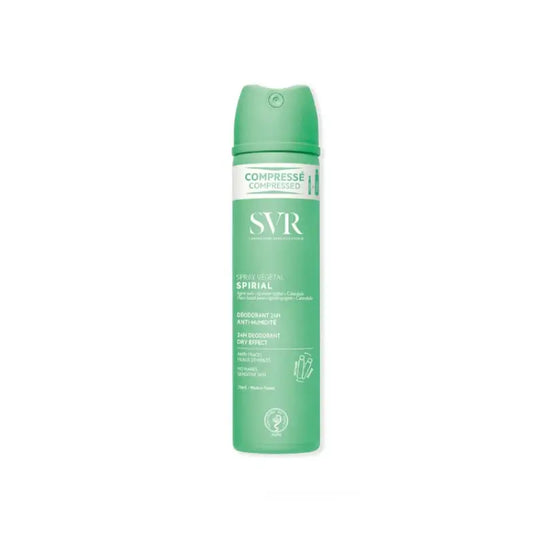 SVR Spirial Spray Deodorante Vegetale Antitraspirante, 75 ml