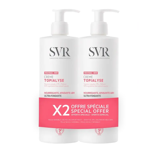 SVR Topialyse Duo Creme, 2 x 400 ml
