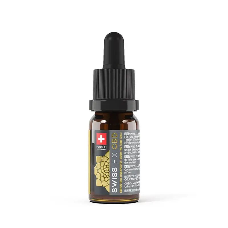 Olio di Cbd Swiss Fx 20% a spettro completo, 10 ml