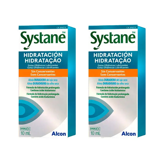 Systane Gocce oculari idratanti giornaliere, confezione da 2 X 10 Ml