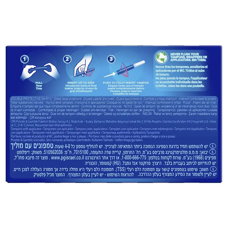Tampax Compak Super assorbenti con applicatore, 20 unità
