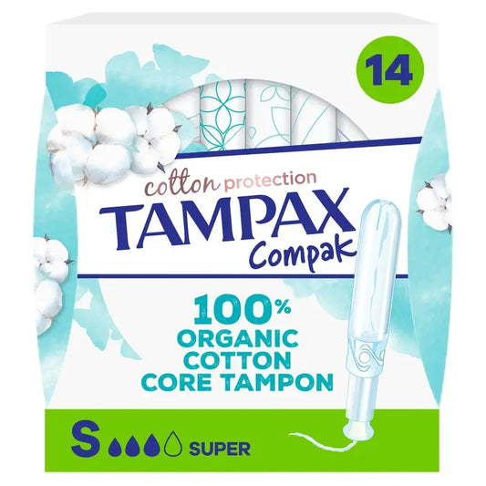TAMPAX Cotton Protection Super Tamponi con applicatore 16 pz.
