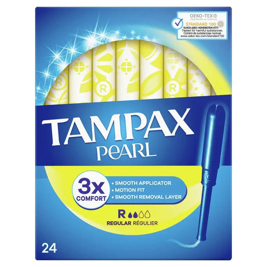 Tampax Pearl assorbenti regolari con applicatore , 24 unità
