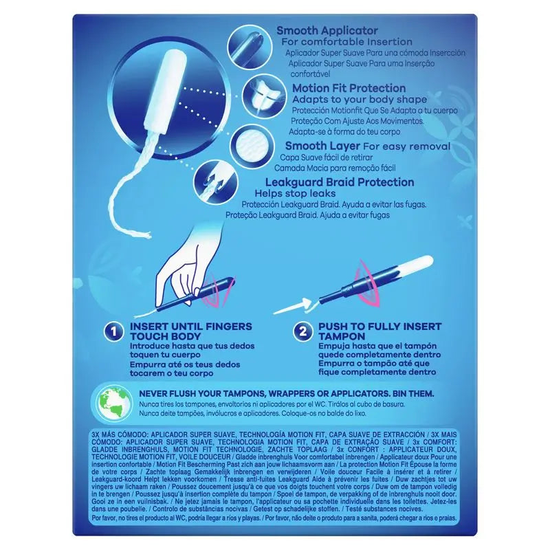 Tampax Pearl Super assorbenti con applicatore , 24 pezzi