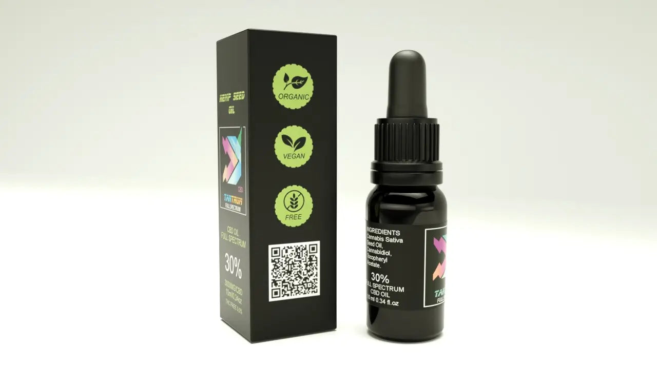 Tantrum Olio di CBD a spettro completo 30% Hso, 10 ml