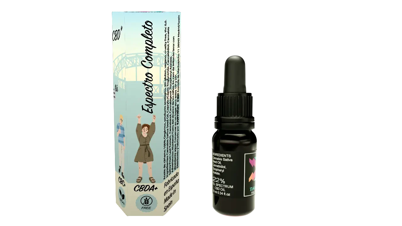 Olio di CBD Tantrum Premium 22%, 10 ml
