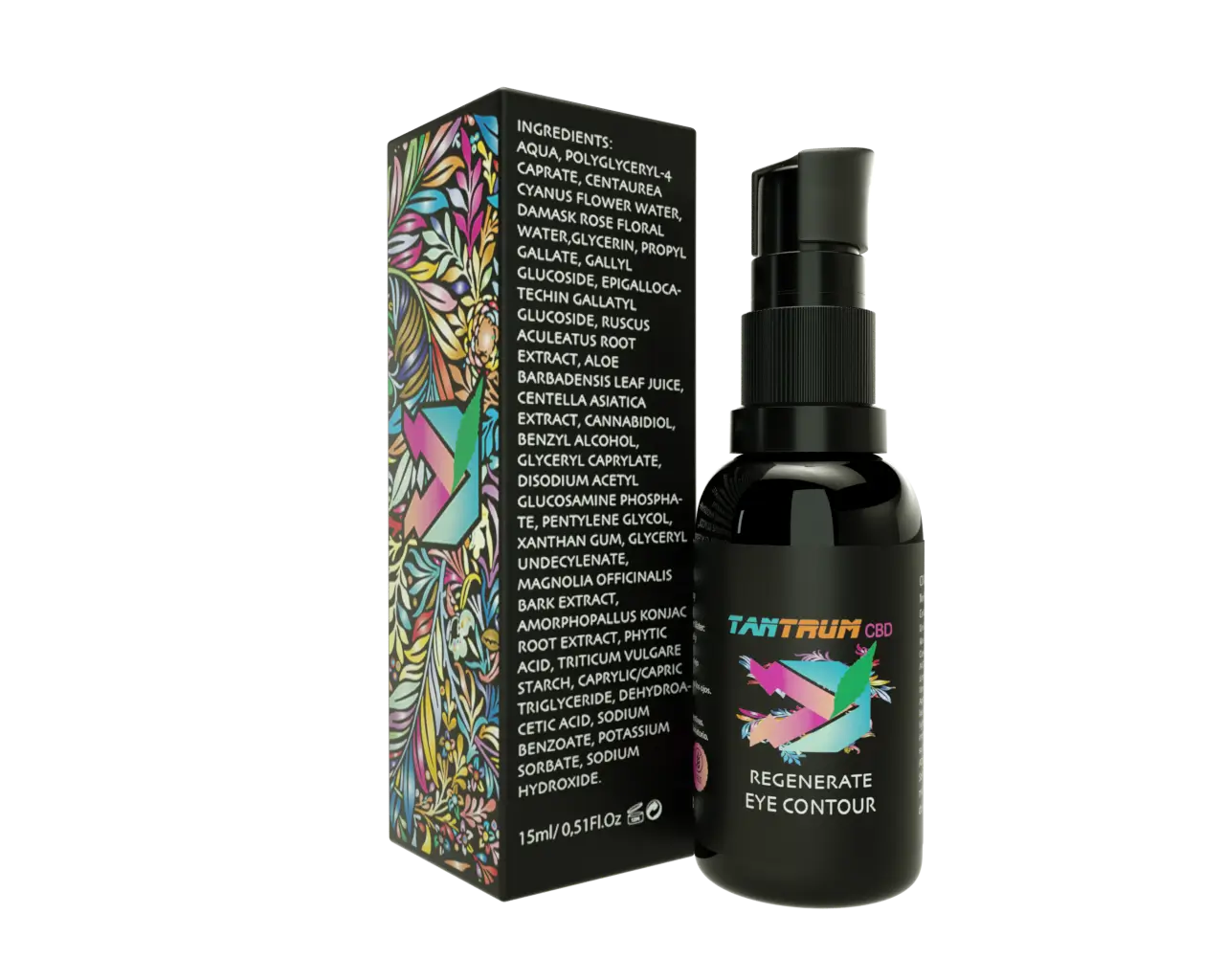 Tantrum Regenerate Eye Contour con CBD , 15 ml