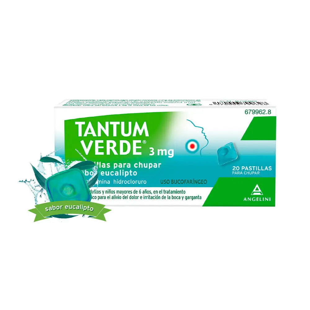 Tantum Verde Aroma Eucalipto 20 pastiglie