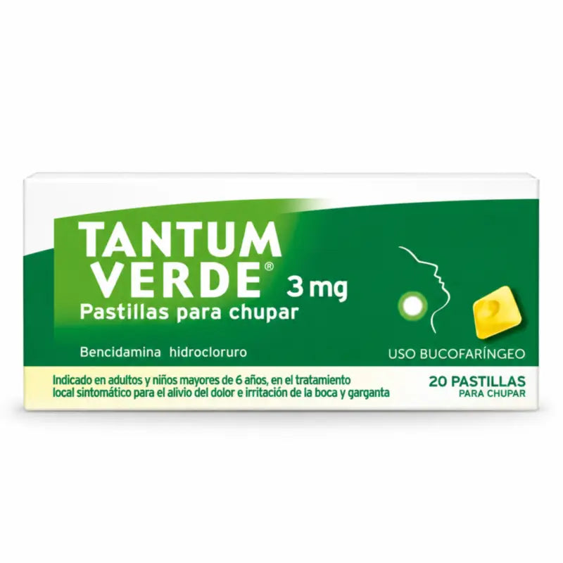 Tantum Verde Menta Piperita 20 pastiglie