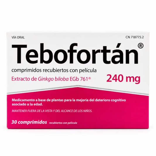 Tebofortan 240 mg, 30 compresse rivestite con film
