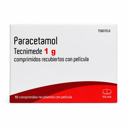 Tecnimede Paracetamolo 1 g, 10 compresse rivestite con film