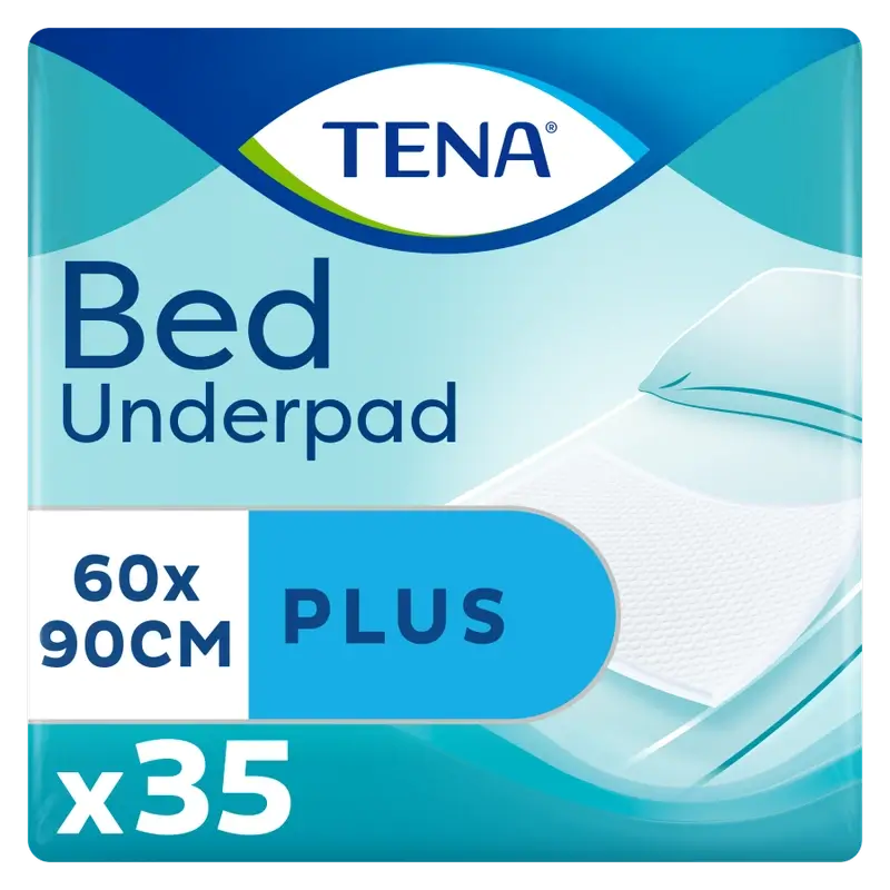 Tena Bed Protector Bed Plus 60 X 90, 35 unità
