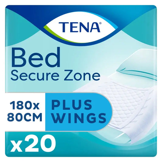 Tena Bed Protector Bed Plus 80 X 180, 20 unità