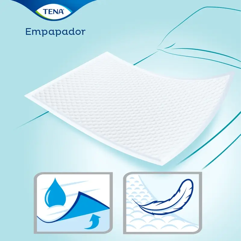 Tena Bed Protector Bed Plus 80 X 180, 20 unità
