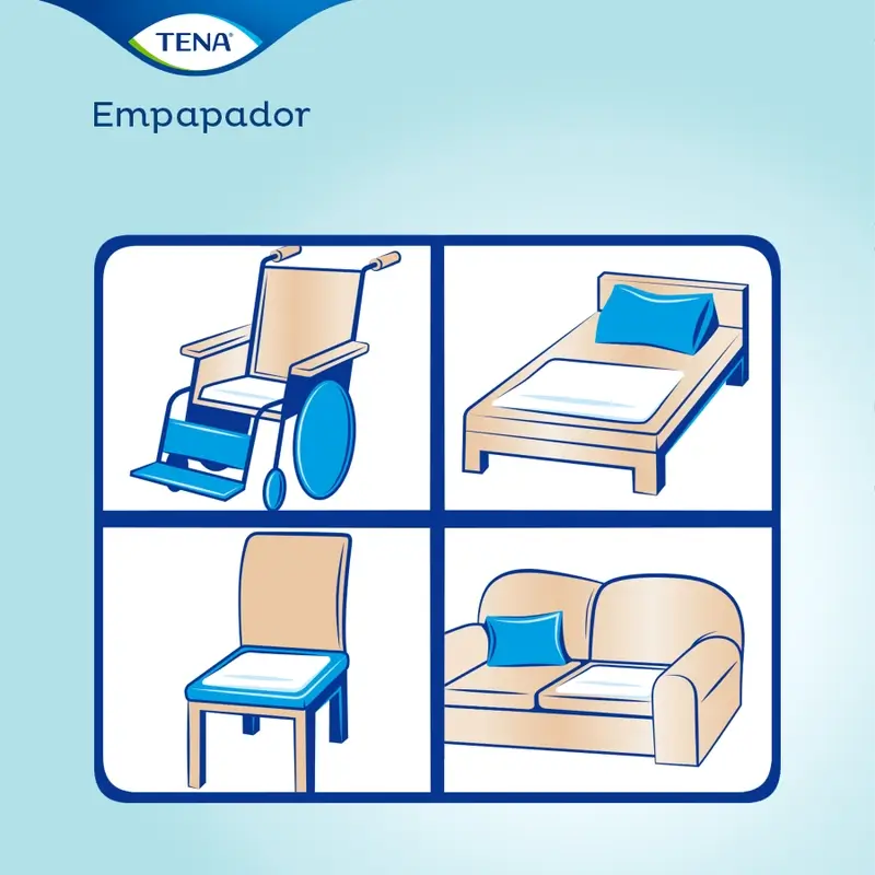 Tena Bed Protector Bed Plus 80 X 180, 20 unità