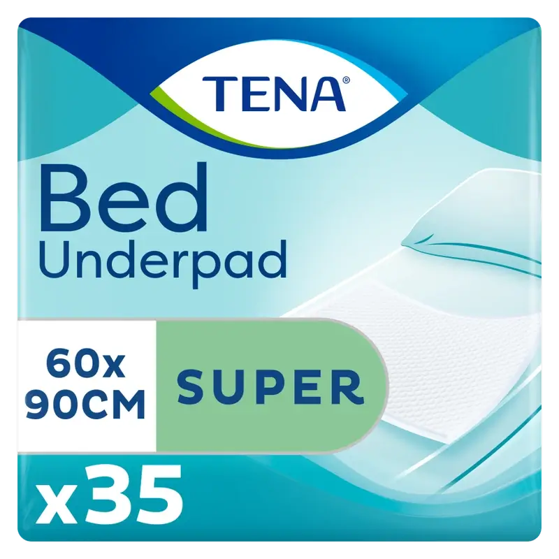 Tena Bed Protector Letto Super 60 X 90, 35 unità