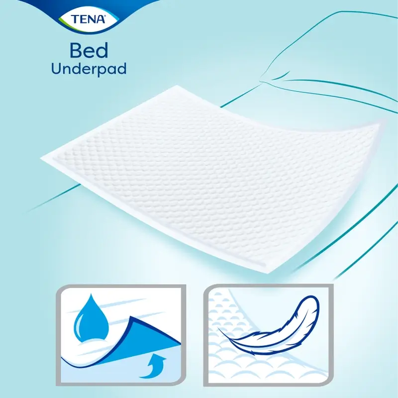 Tena Bed Protector Letto Super 60 X 90, 35 unità