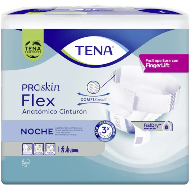Tena Flex Proskin Plus Medium Night , 80 unità