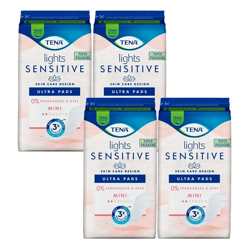 TENA Lights sensitive Mini Ultra 4 X 20 pezzi - consigliato per la menopausa