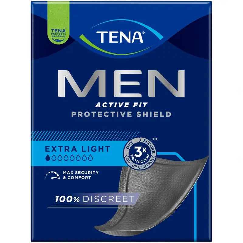 Tena Uomo Scudo protettivo extra leggero, 14 unità