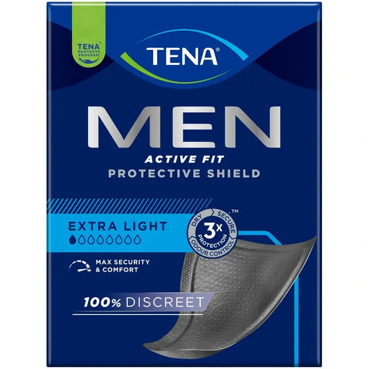 Tena Uomo Scudo protettivo extra leggero, 14 unità