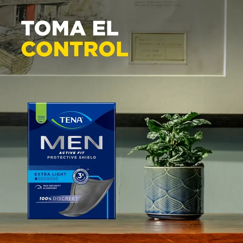 Tena Uomo Scudo protettivo extra leggero, 14 unità