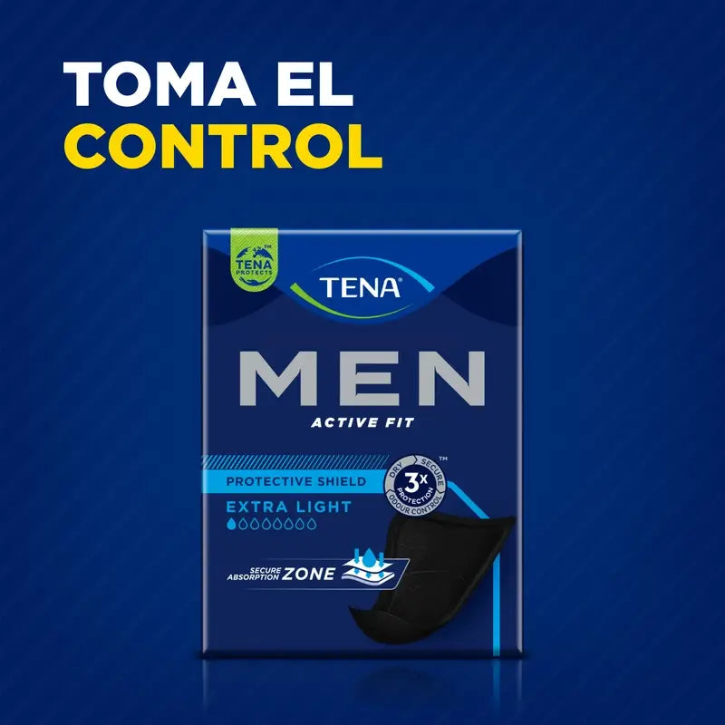 Tena Uomo Scudo protettivo extra leggero, 14 unità