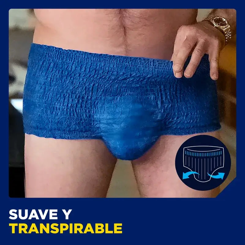 Tena Uomo Pantaloni attivi taglia S-M, 9 pezzi.