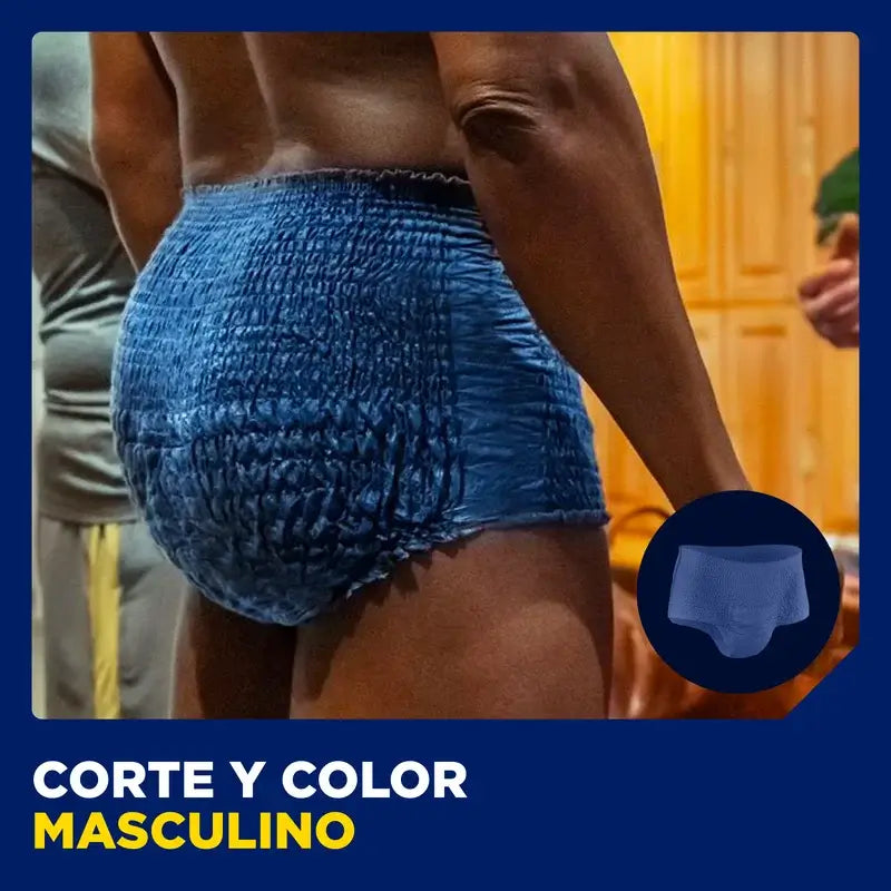 Tena Uomo Pantaloni attivi taglia S-M, 9 pezzi.