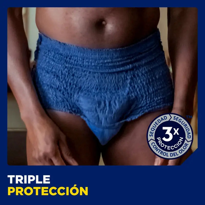 Tena Uomo Pantaloni attivi taglia S-M, 9 pezzi.