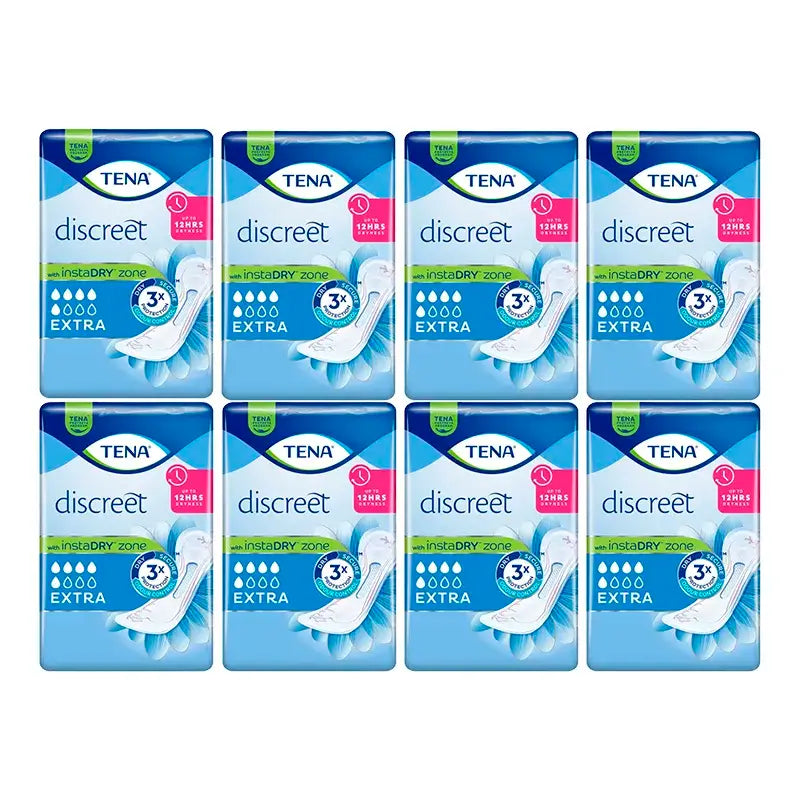 TENA Pack Discreet Extra Id, 8 X 20 pz.