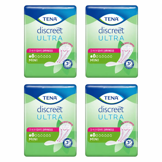 TENA Discreet Mini Pack, 4 X 20 pz.