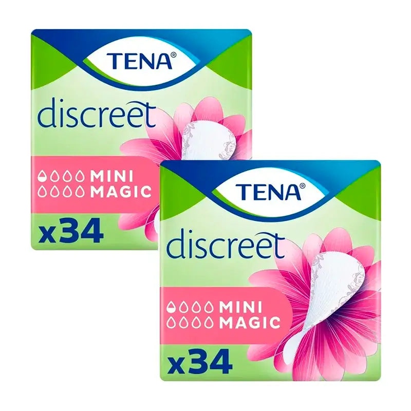 Tena Pack Lady Mini Magic, 2 X 34 unità
