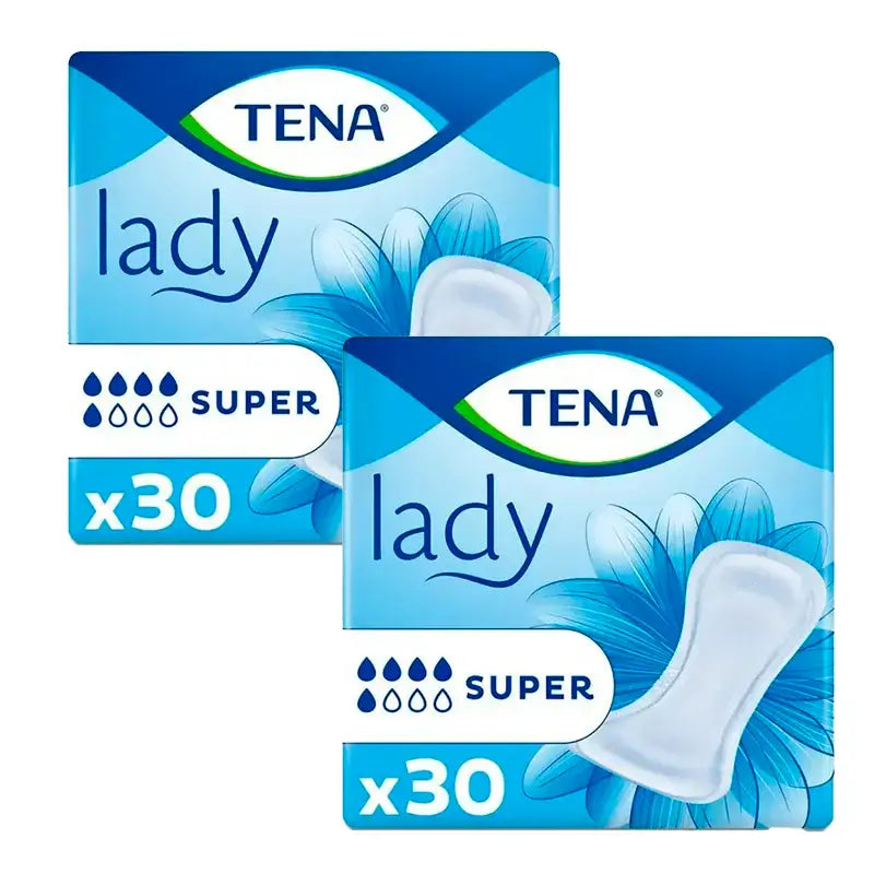 Tena Pack Lady Super, 2 X 30 unità