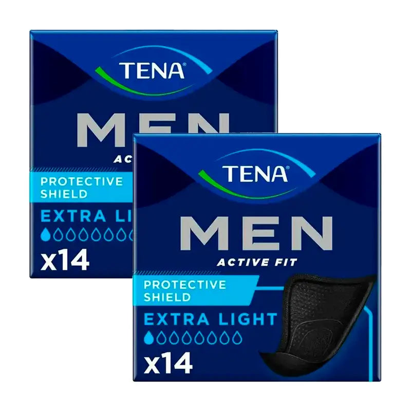 Tena Pack Men Scudo protettivo extra leggero, 2 X 14 unità