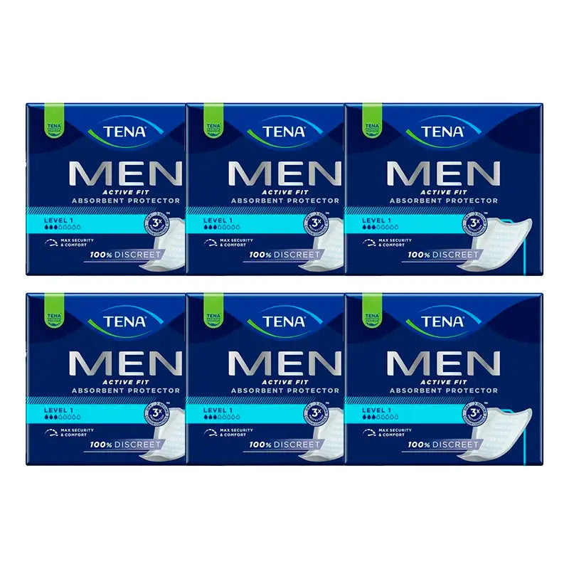 TENA Pack Uomo Livello 1, 6 X 24 Unità