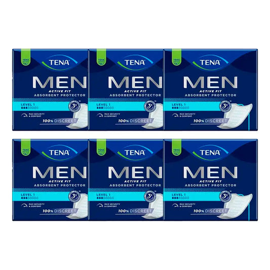 TENA Pack Uomo Livello 1, 6 X 24 Unità