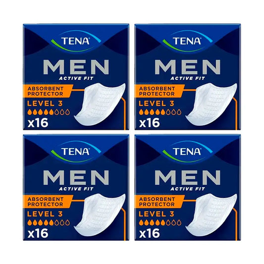 Tena Uomo Livello 3, Confezione 4x16 unità