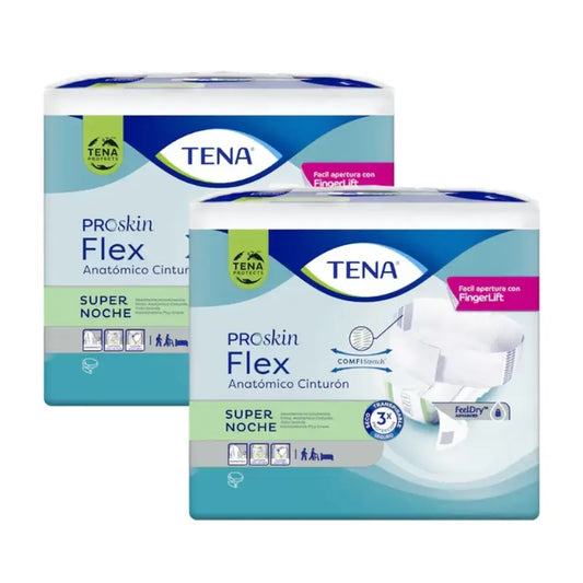 Confezione di pannolini Tena Flex Flex Anat taglia L Supernightie, 2 X 1 unità