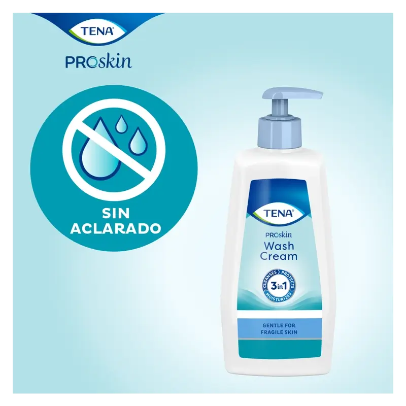 Tena Proskin Crema detergente 3 in 1, 1000 Ml
