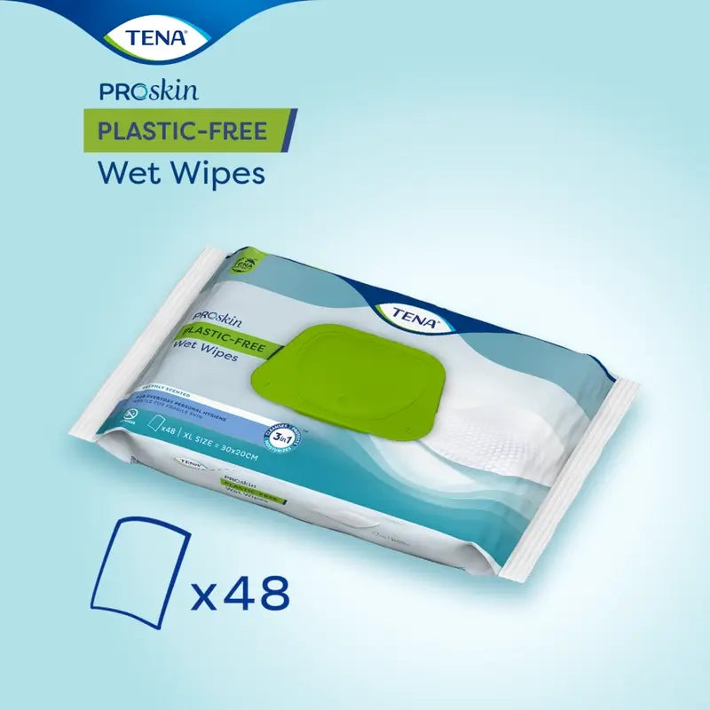 Tena Proskin Salviette umidificate senza plastica