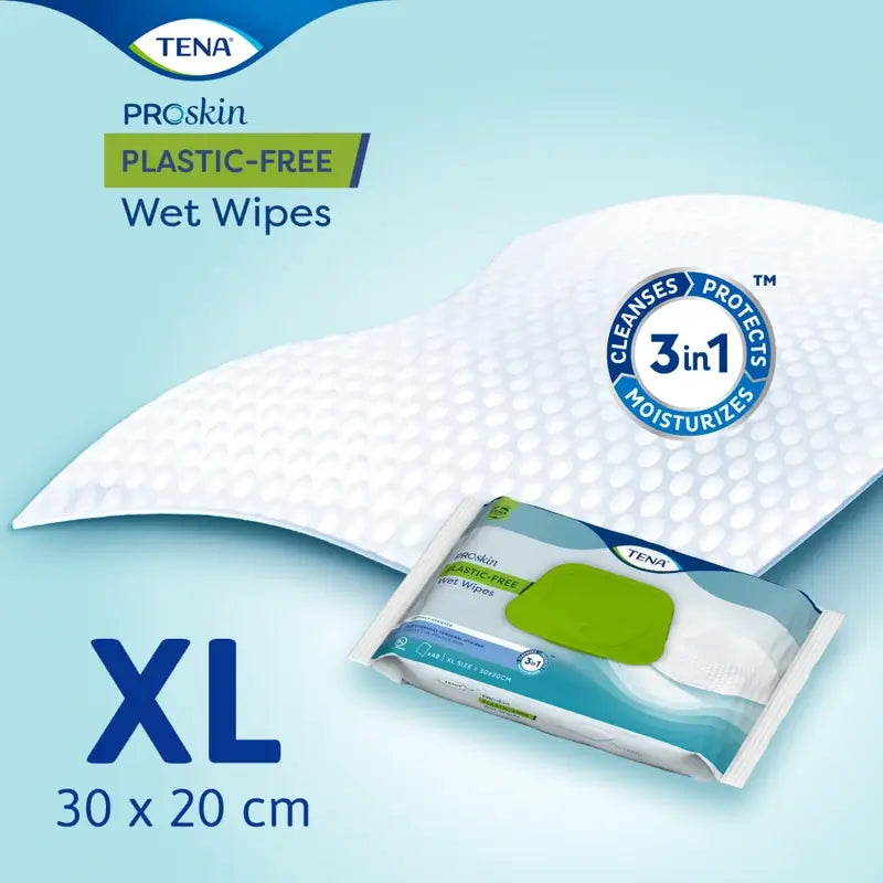 Tena Proskin Salviette umidificate senza plastica